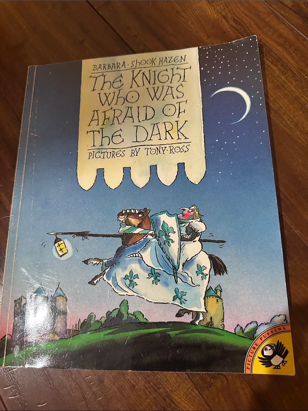 The Knight Who Was Afraid of the Dark 1992 Tony Ross OOP Picture Puffin Book